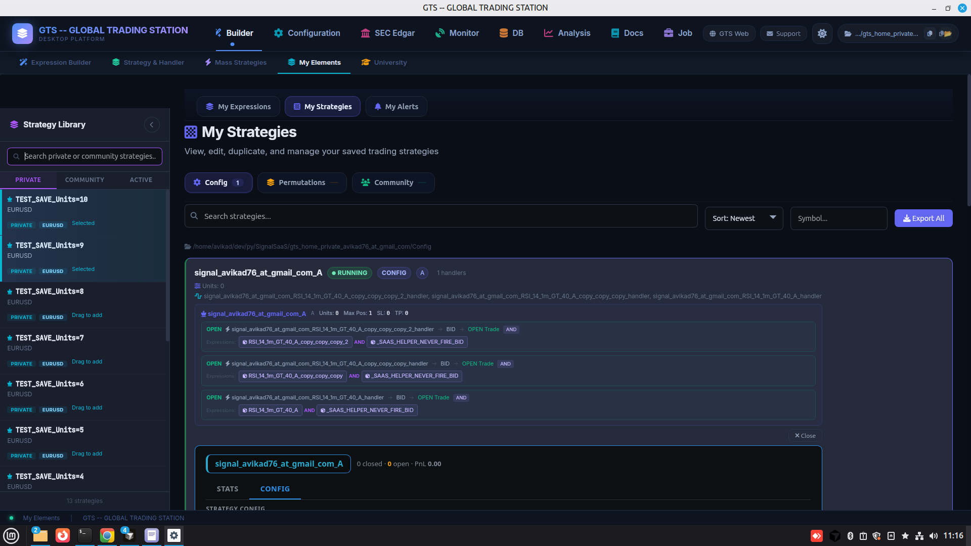 My Strategies
